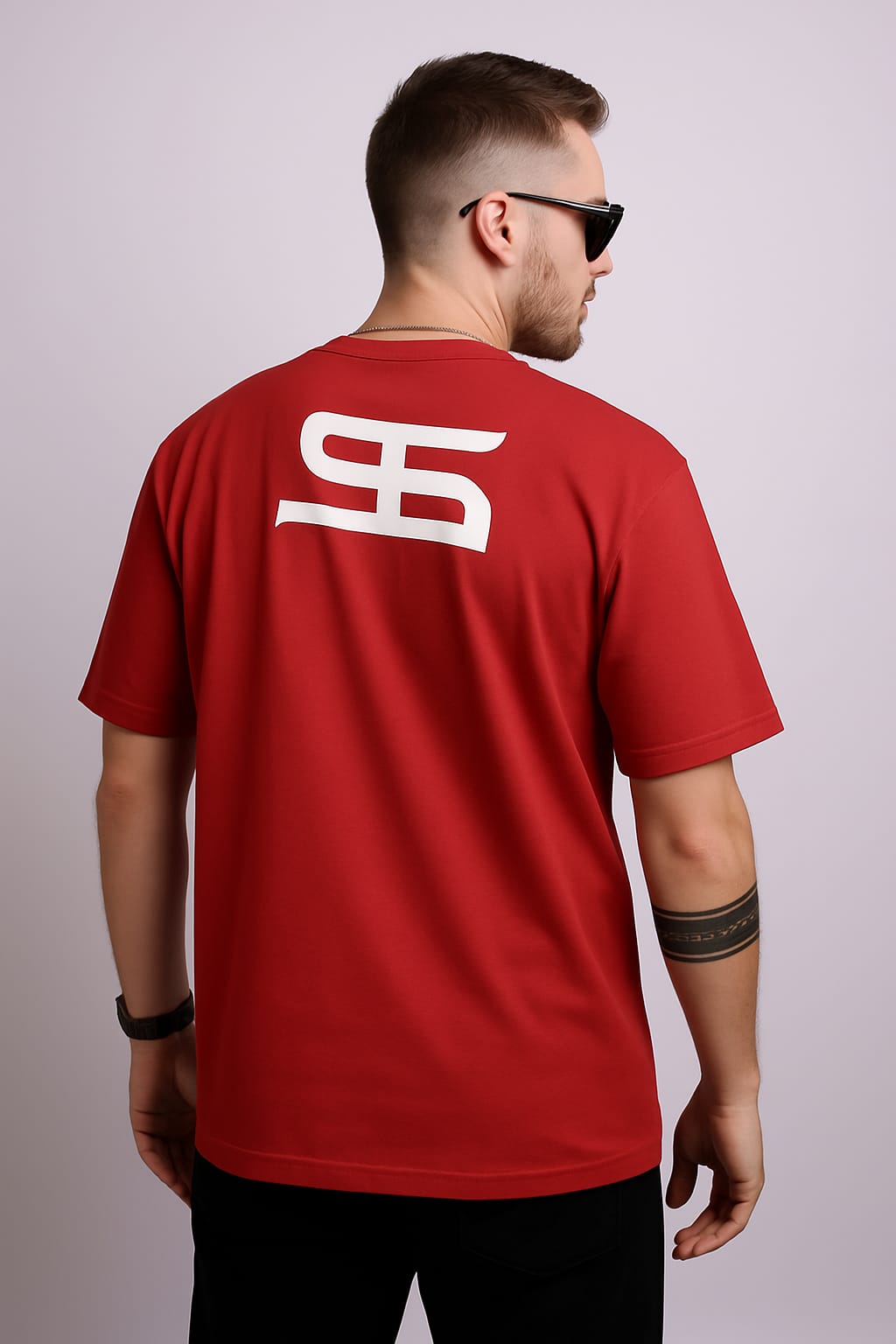 RED WINGED SILHOUETTE T-SHIRT