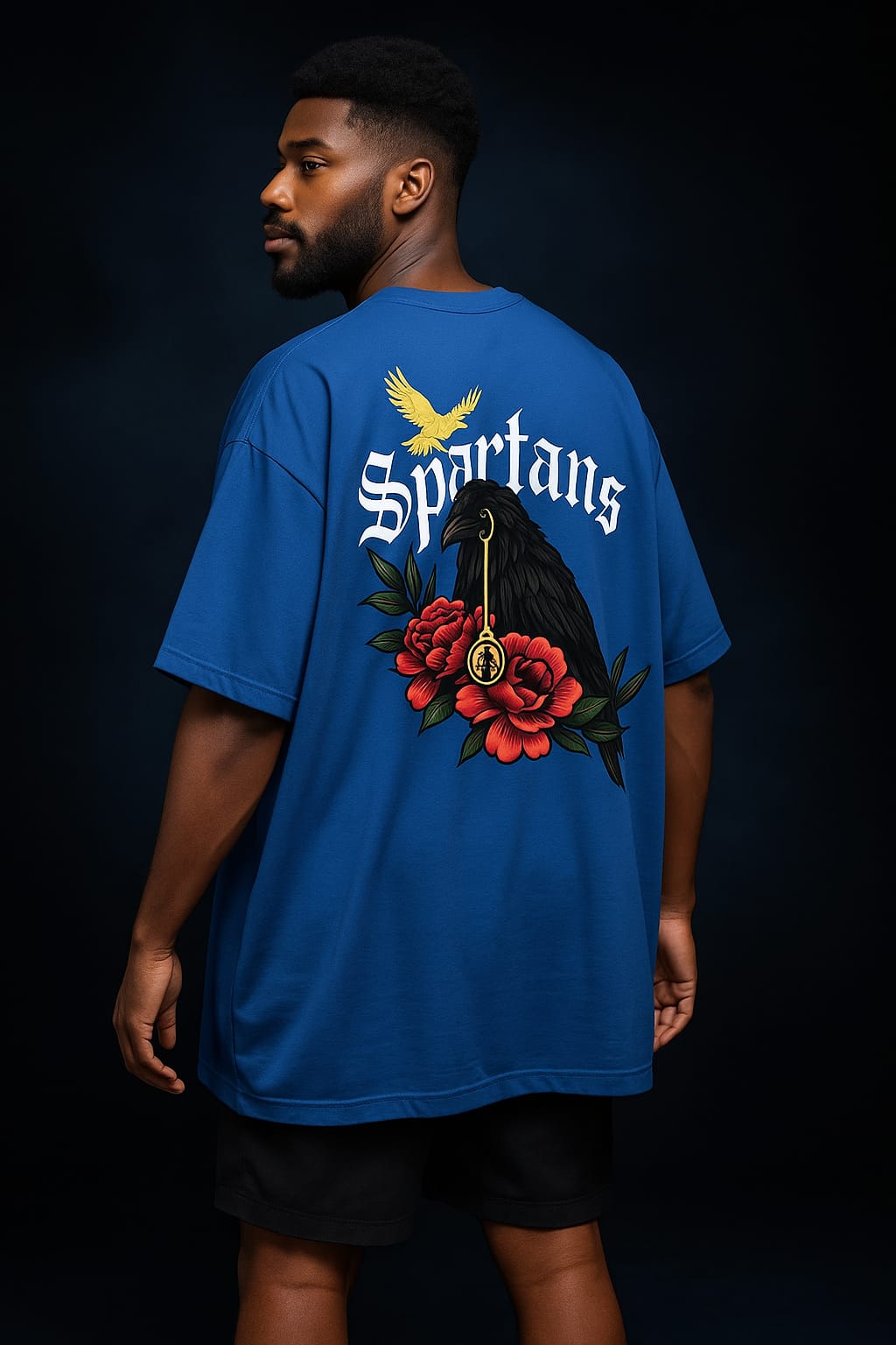 DIESEL BLUE UNLEASH THE LEGEND T-SHIRT